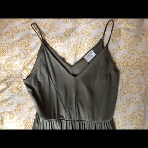 Sienna Sky Olive Jumpsuit